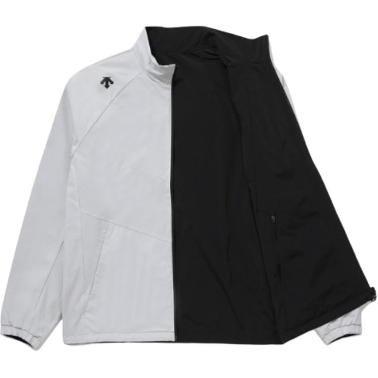 Purchase DESCENTE Unisex Reversible Zip-Up Stretch Jacket with Lettered Stand Collar SP221IWB42