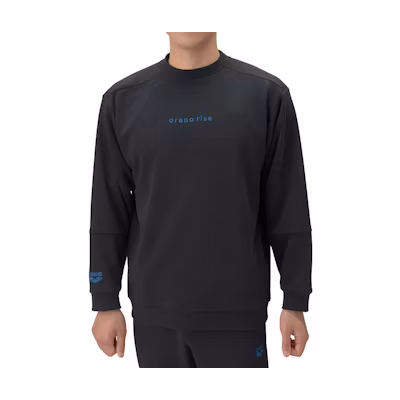 DESCENTE Unisex Sweat-Absorbing Oversized Long-Sleeve Sweatshirt AMUXJF02
