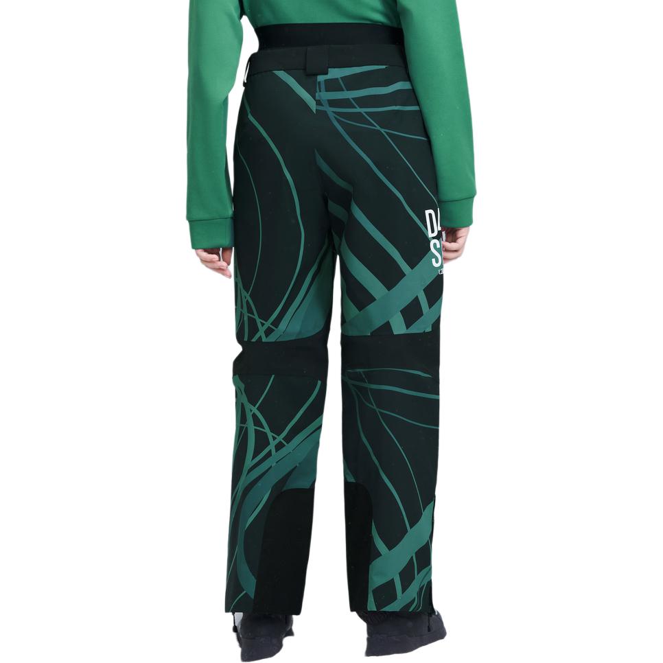 Lookbook デサント ユニセックス 防水 防風 スノーボード パンツ グリーン. D3133OSP60