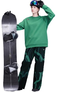 DESCENTE Celana Snowboarding Unisex Anti Air & Angin Warna Hijau. D3133OSP60 Shop DESCENTE Celana Snowboarding Unisex Anti Air & Angin Warna Hijau. D3133OSP60