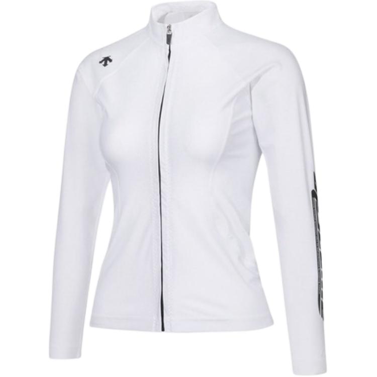 DESCENTE UV Protection Slim Fit Moisture-Wicking Zip Jacket-Unisex SP223EKT51