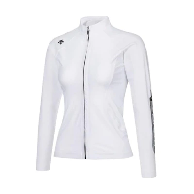 DESCENTE UV Protection Slim Fit Moisture-Wicking Zip Jacket-Unisex SP223EKT51