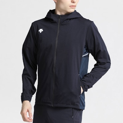 DESCENTE Volleyball Hooded Training Jacket - Windproof & Stretchable. DTM1320 4