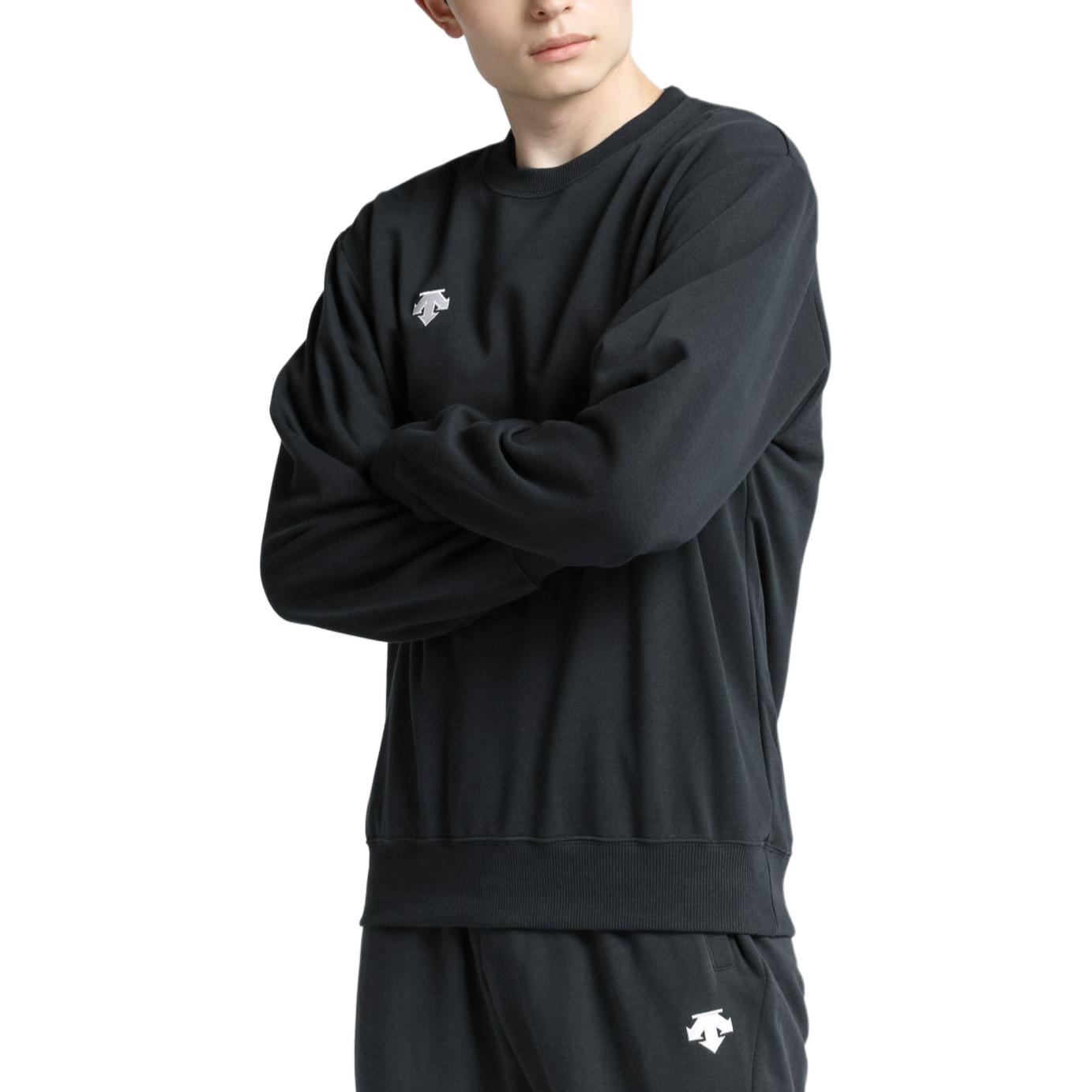 Sizing DESCENTE 排球系列吸濕排汗Logo印花圓領衫 男女適用 DTM2602B