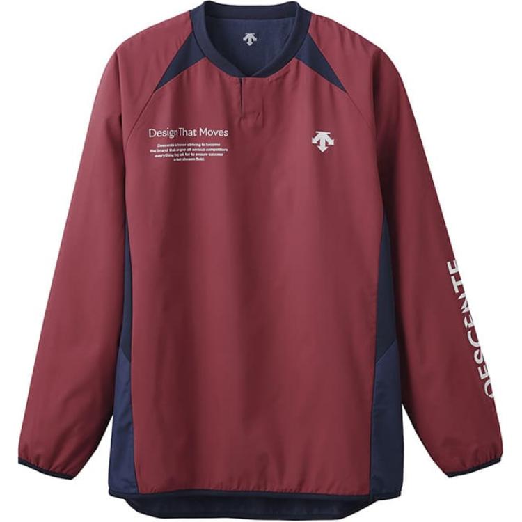 DESCENTE Volleyball Soft Comfortable Letter Sweatshirt Unisex DV4FWB02U