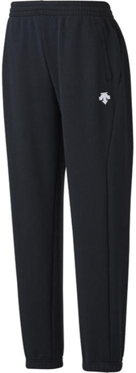 descente-volleyball-unisex-sweat-absorbing-knit-joggers-solid-color-sports-pants-dtm-2601-pb