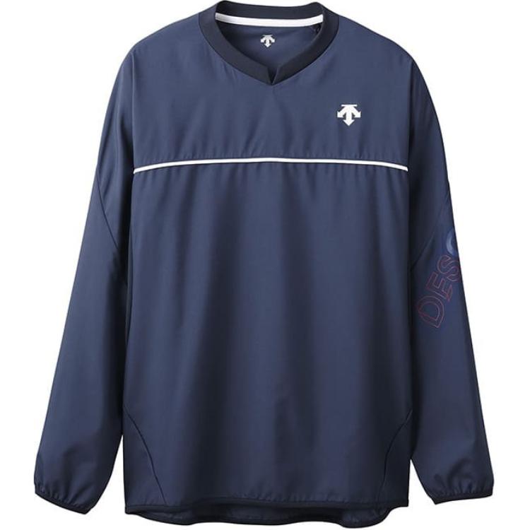 DESCENTE Volleyball Windproof Mesh Long-Sleeve Ski Sweatshirt Unisex DV4FWB01U