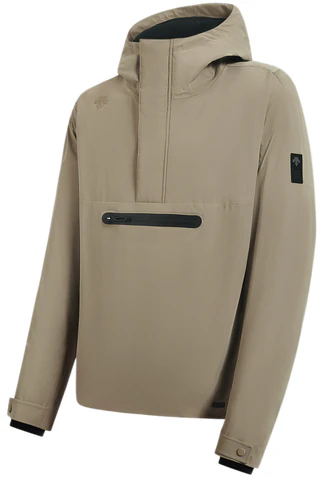 descente-water-repellent-pullover-woven-jacket-beige-d3191-dwb-31-c