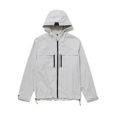 DESCENTE Waterproof Adjustable Hem Hooded Jacket with Multi-Zip Pockets SP121DJK21