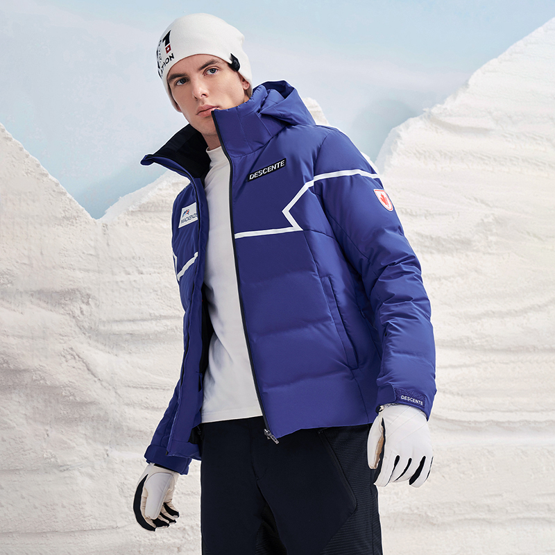 Sizing DESCENTE x Tim Skating Canada Jaket Ski Tahan Air & Angin. D1411SSJ48
