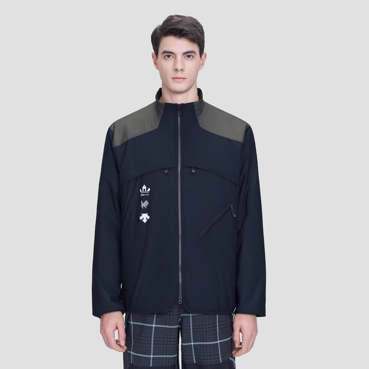 Shop デサント x KAZUKI KURAISHI リップストップタフタ耐久カラーブロックスキージャケット 男女兼用 D3133XPD63