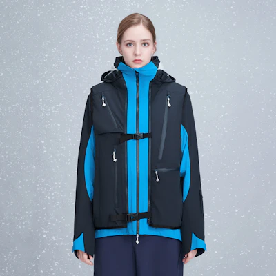 DESCENTE x KAZUKI Waterproof Breathable Insulated Ski Jacket Unisex Snowboard Coat D2433XSJ11 4