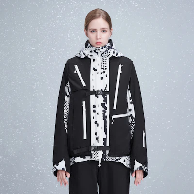 DESCENTE x KAZUKI Waterproof Breathable Insulated Ski Jacket Unisex Snowboard Coat D2433XSJ11 Details for DESCENTE x KAZUKI Waterproof Breathable Insulated Ski Jacket Unisex Snowboard Coat D2433XSJ11