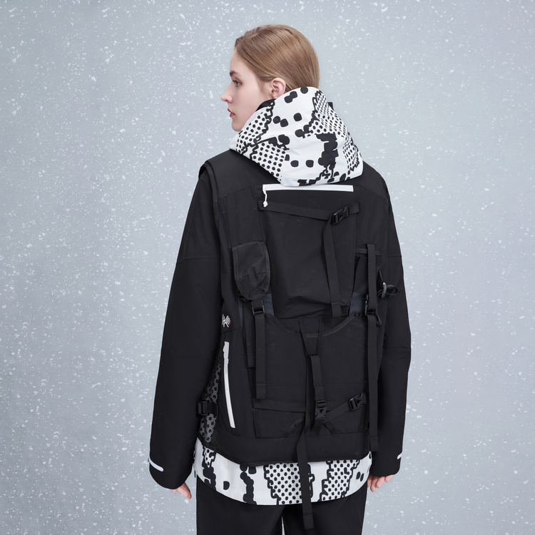 Sizing DESCENTE x KAZUKI Waterproof Breathable Insulated Ski Jacket Unisex Snowboard Coat D2433XSJ11