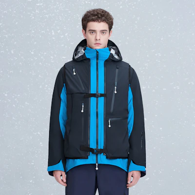 DESCENTE x KAZUKI Waterproof Breathable Insulated Ski Jacket Unisex Snowboard Coat D2433XSJ11 2