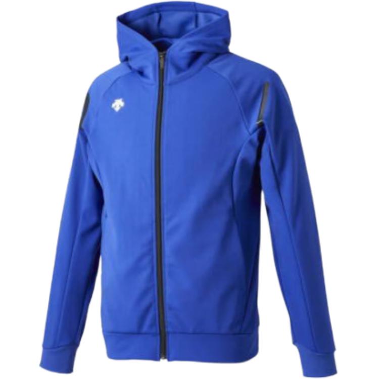 DESCENTE Lamborghini Logo Print Slim Fit Hoodie Jacket Men’s Blue DTM1013