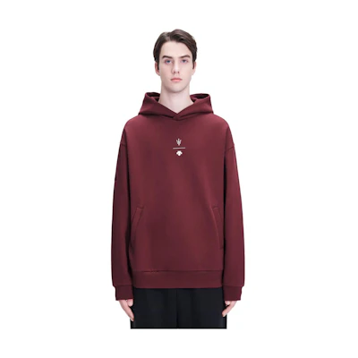DESCENTE Maserati Logo Print Hoodie Collaboration Edition D2421IHD91