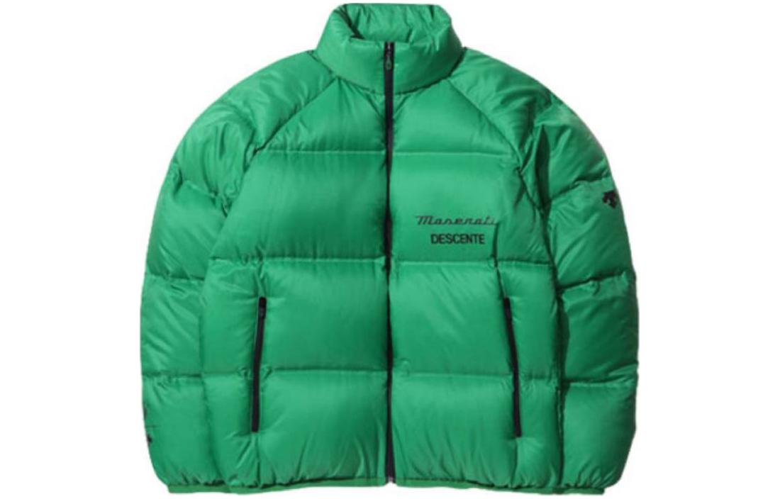 DESCENTE Maserati Swiss Ski Down Jacket Green - Lightweight Warm Jacket SN413IDJO1-GRN0