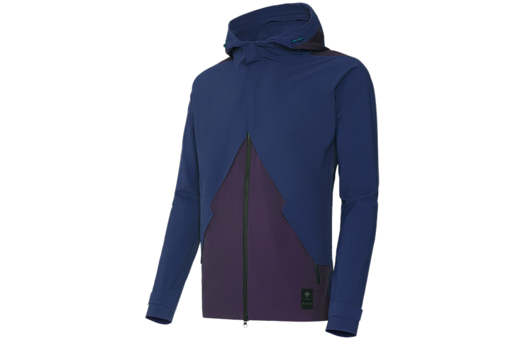 DESCENTE Paul Smith Colorblock Hooded Woven Jacket Unisex D2431XJK81