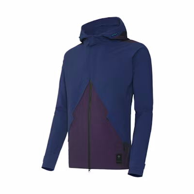DESCENTE Paul Smith Colorblock Hooded Woven Jacket Unisex D2431XJK81