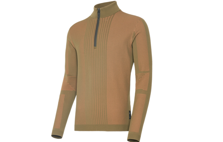 DESCENTE Paul Smith Striped Knit Track Jacket Unisex Long Sleeve D2431XKT81