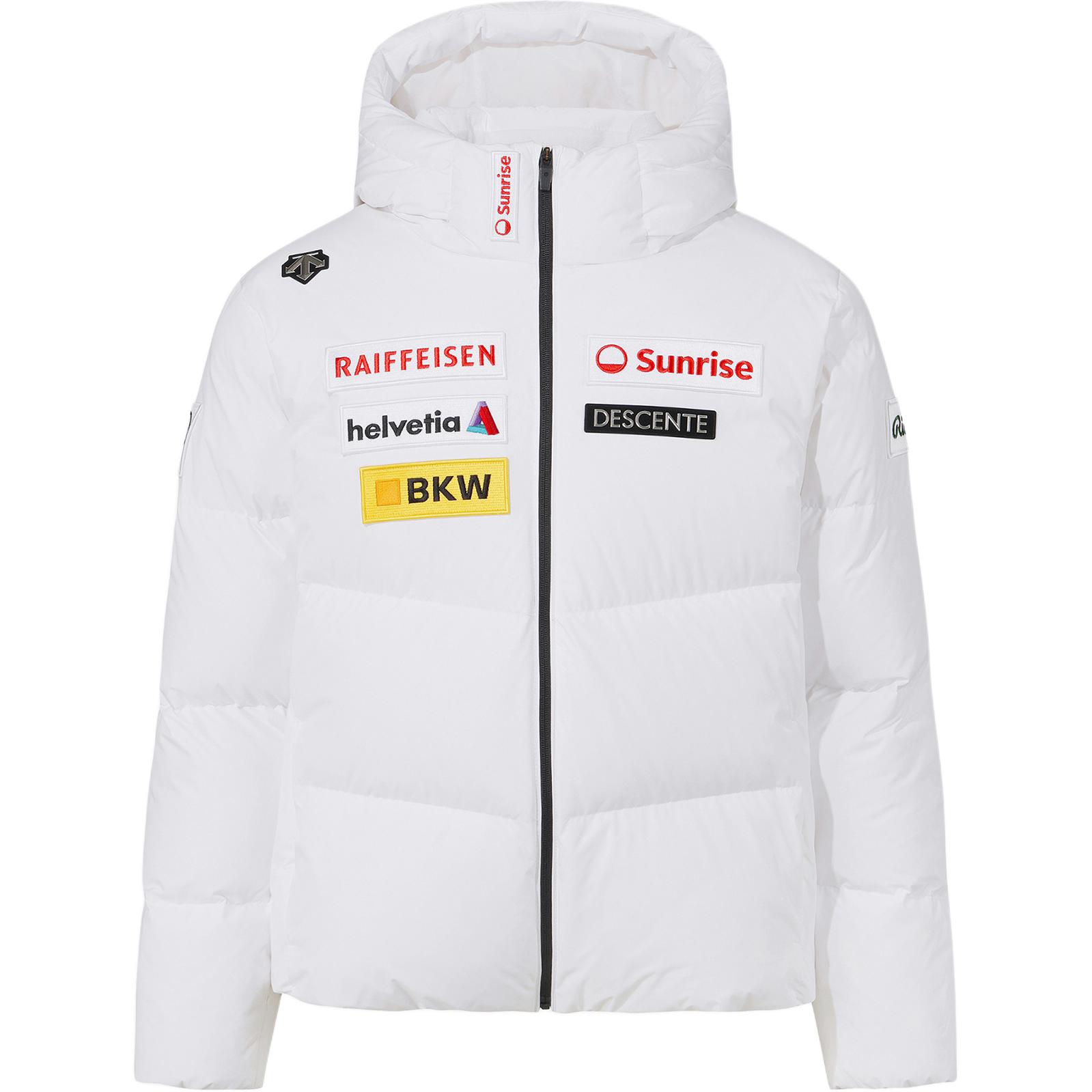 DESCENTE x Swiss Ski Team Windproof Waterproof Commuter Down Jacket Unisex SQ423SDJO3