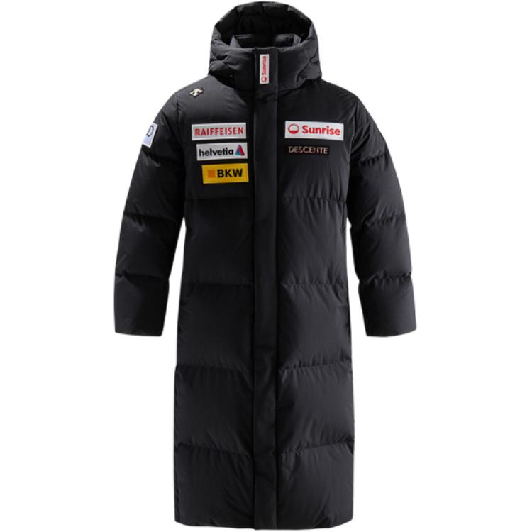 DESCENTE x Swiss Team Long Down Jacket - Waterproof, Windproof, Insulated. SQ421SDJN1