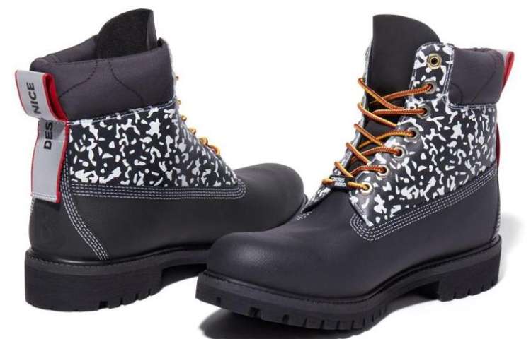 Timberland Desus & Mero 6 Inch Boots 'Black' 圖 4