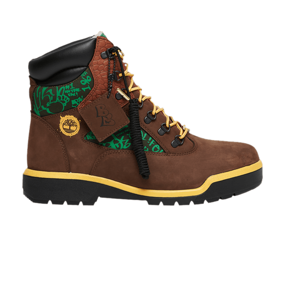 Desus & Mero x Timberland 6 Inch Waterproof Field Boot 'Dark Brown Crocodile' TB0A2NA3-D47