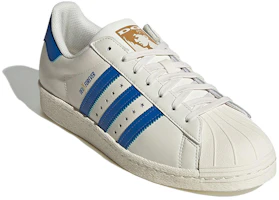 Lookbook DEUX x adidas Originals Superstar 80s ''Blanc Cassé/Bleu/Doré Métallique'' IF6292