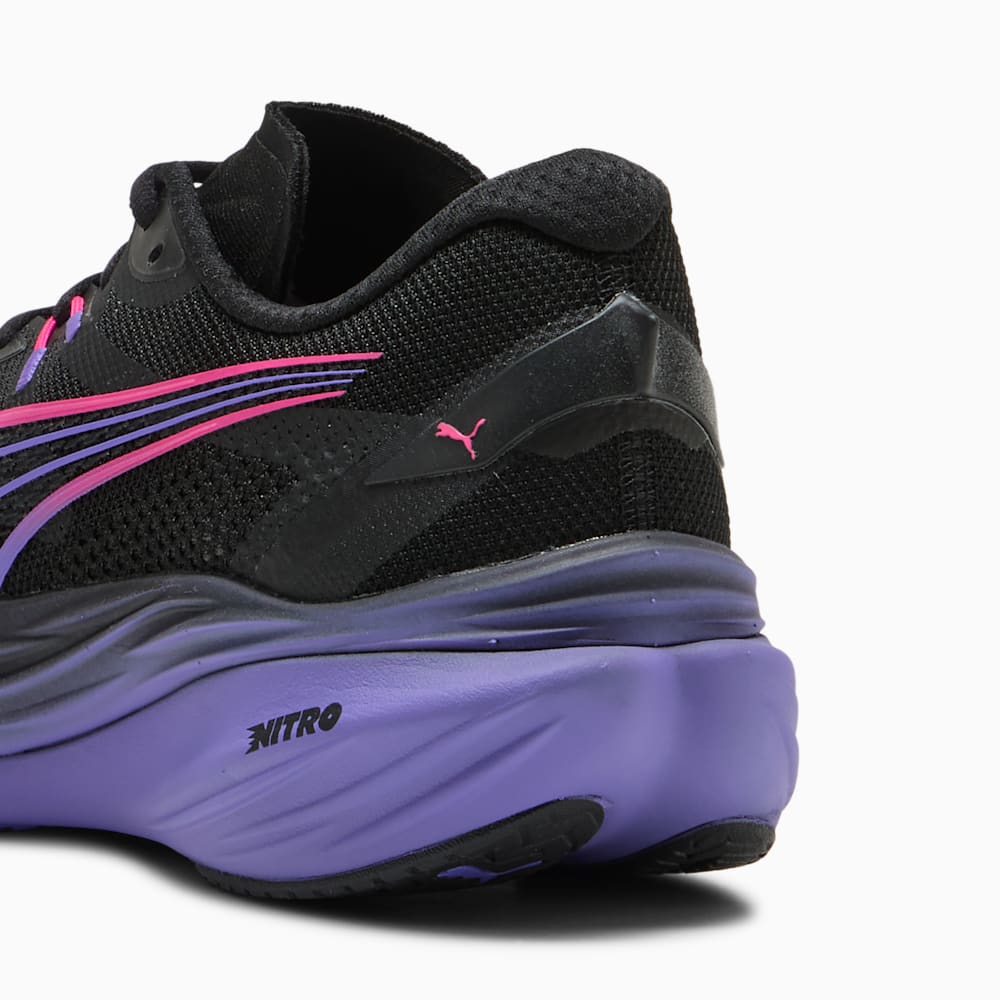 Lookbook Deviate Nitro 3 Digi-Tokyo PUMA Hitam/Amethyst Gelap 312367-01