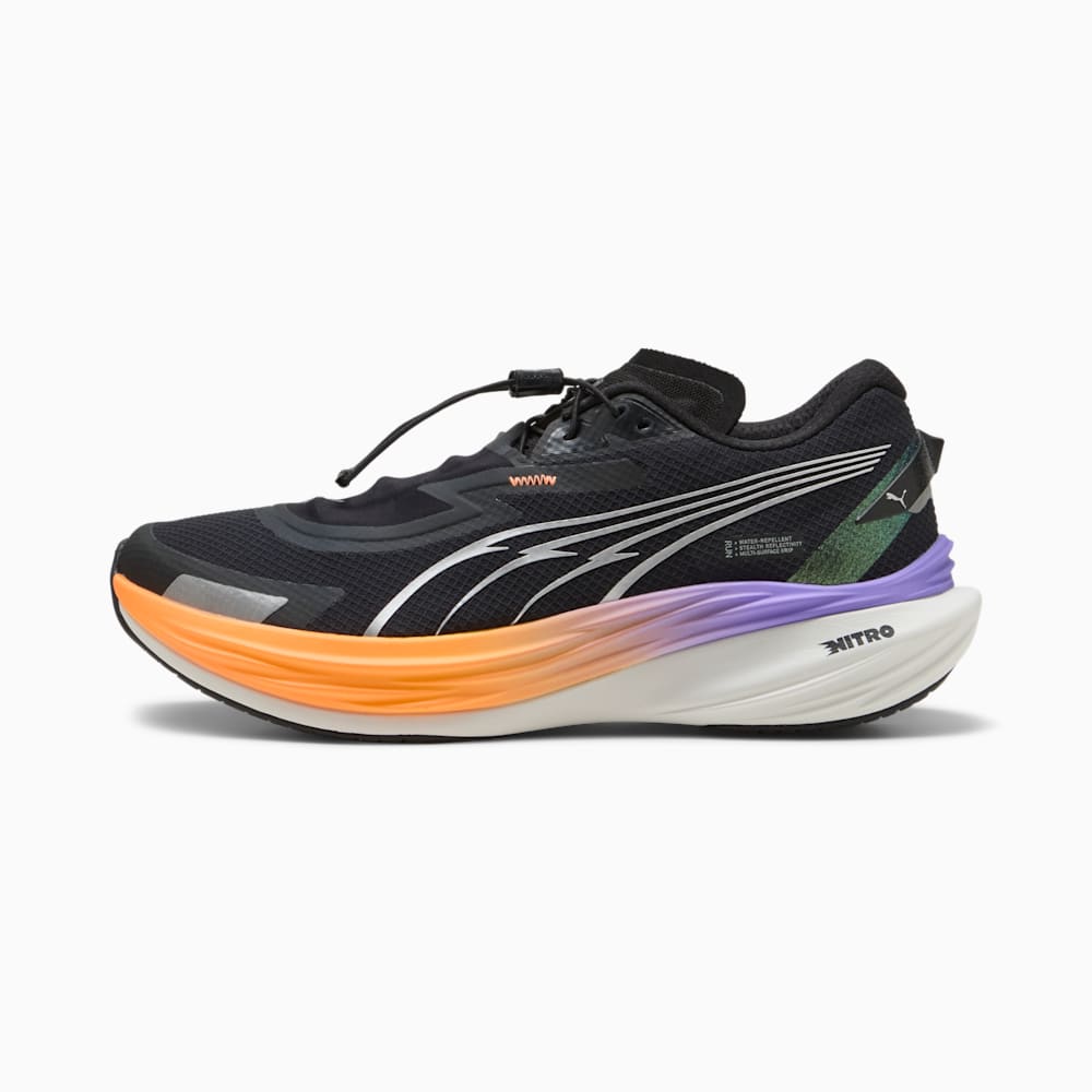 Deviate Nitro 3 Water-Resistant+ PUMA Black/Heat Fire 310080-02
