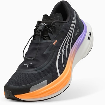 Deviate Nitro 3 Water-Resistant+ PUMA Black/Heat Fire 310080-02 Details for Deviate Nitro 3 Water-Resistant+ PUMA Black/Heat Fire 310080-02
