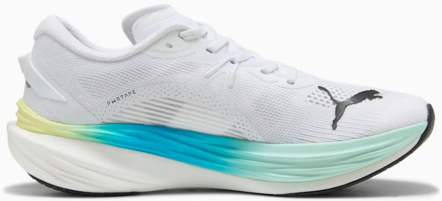 Deviate Nitro 3 Wide PUMA Bianco-Speed Blu 378449-07 Details for Deviate Nitro 3 Wide PUMA Bianco-Speed Blu 378449-07