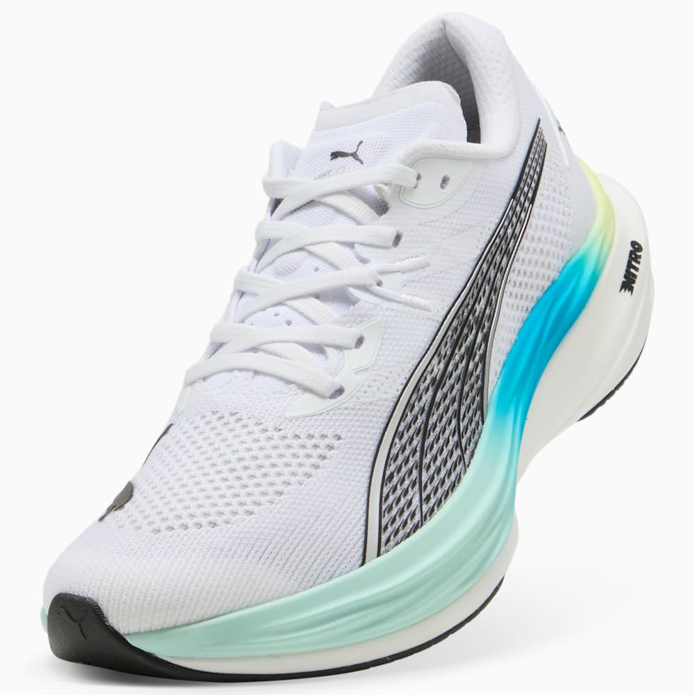 Sizing Deviate Nitro 3 Wide PUMA Bianco-Speed Blu 378449-07