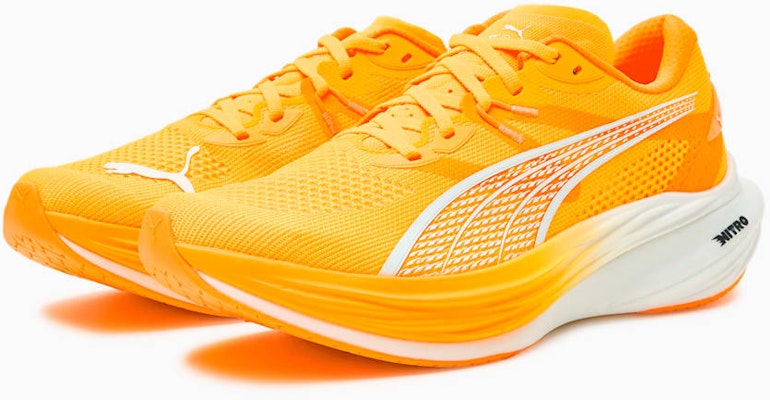 Deviate Nitro 3 Wide Sun Stream/Heat Fire/PUMA White 378449-09 Order Deviate Nitro 3 Wide Sun Stream/Heat Fire/PUMA White 378449-09