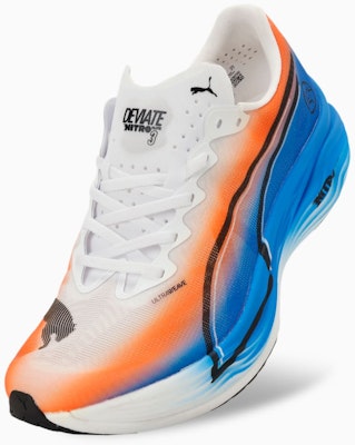 Deviate Nitro Elite 3 Ekiden PUMA White-Heat Fire-PUMA Black 313420-01 Details for Deviate Nitro Elite 3 Ekiden PUMA White-Heat Fire-PUMA Black 313420-01