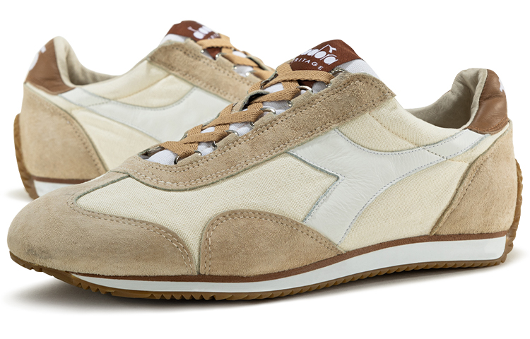 Shop Diadora Equipe H Canvas Stone Wash 'Cloud Cream' 201-174735-25006