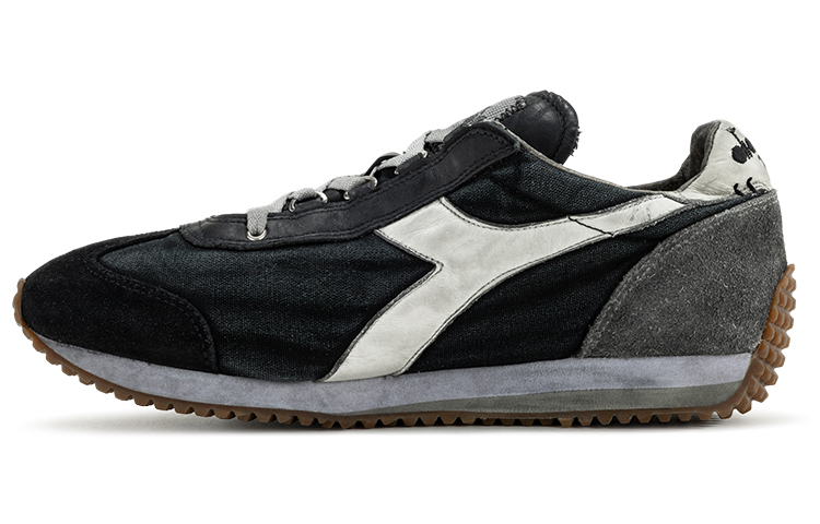 Diadora Equipe H Dirty Stone Wash Evo 'Black Grey' 201-174736-C2541