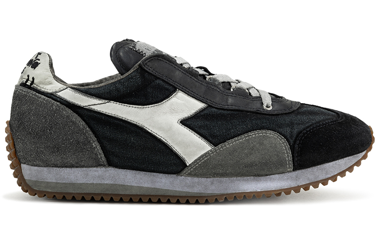 Order Diadora Equipe H Dirty Stone Wash Evo 'Black Grey' 201-174736-C2541
