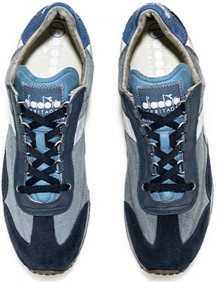 Diadora Equipe H Dirty Stone Wash Evo 'Biru Kelam' 201-174736-65060 Shop Diadora Equipe H Dirty Stone Wash Evo 'Biru Kelam' 201-174736-65060