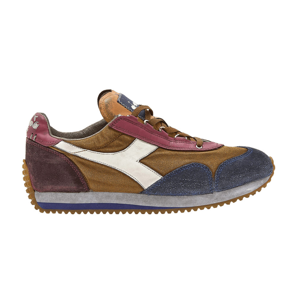 Diadora Equipe H Dirty Stone Wash Evo Sneakers In Grey