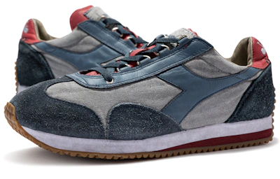 Diadora Equipe H Dirty Stone Wash Evo 'Vapor Blue'