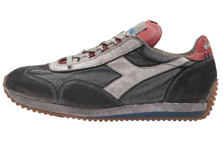 Diadora Low-Top Casual Sneakers - Stylish Durable Gray Sports Shoes 201.1747366