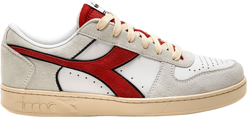 Diadora Magic Basket Low 'White Ferrari Red' 501-178565-C0823 Buy Diadora Magic Basket Low 'White Ferrari Red' 501-178565-C0823