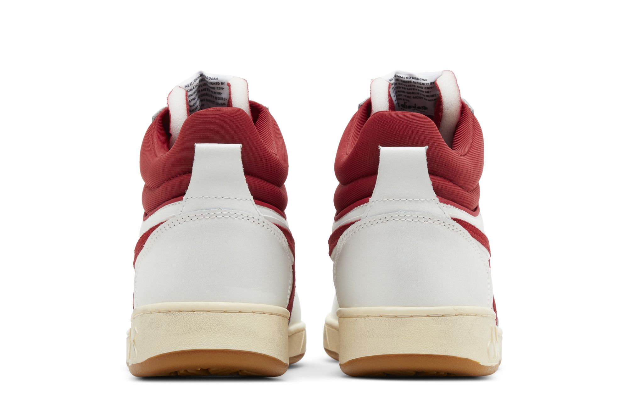 Details for Diadora Magic Basket Mid ''Wit Chili Peper'' 501-178564-C6313