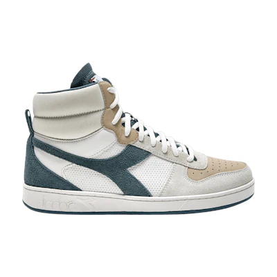 Diadora Magic Basket Mid Neat 'White Stormy Weather'