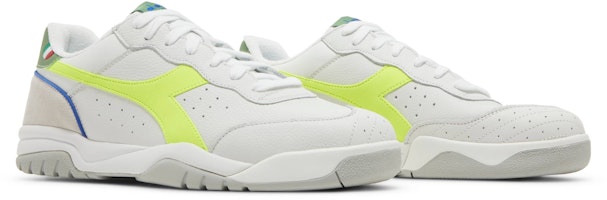 Diadora Maverick Ball 'Putih Hijau Asid' 501-178766-C2416 Cheap Diadora Maverick Ball 'Putih Hijau Asid' 501-178766-C2416