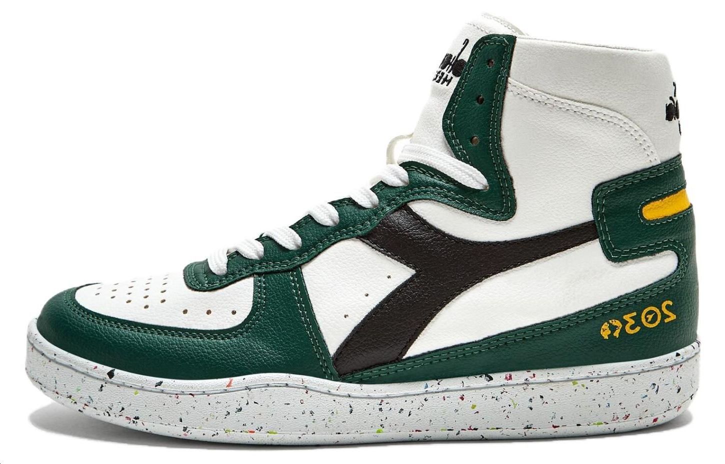 Buy 디아도라 미 바스켓 '2030 - 화이트 그린 (Diadora Mi Basket '2030 - 화이트 그린) 201-179038-C2577