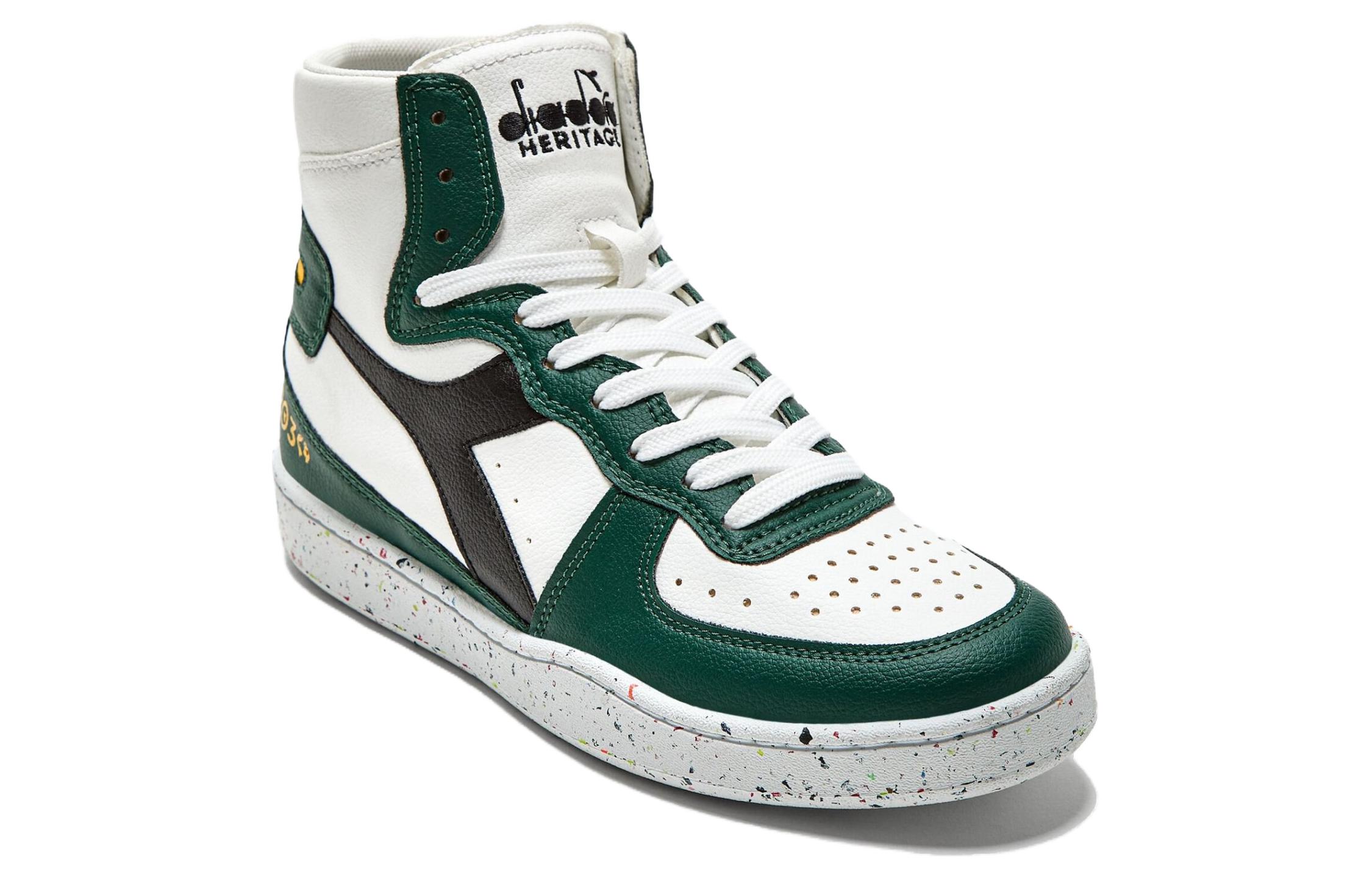 Diadora Mi Basket '2030 - White Green' 圖 3